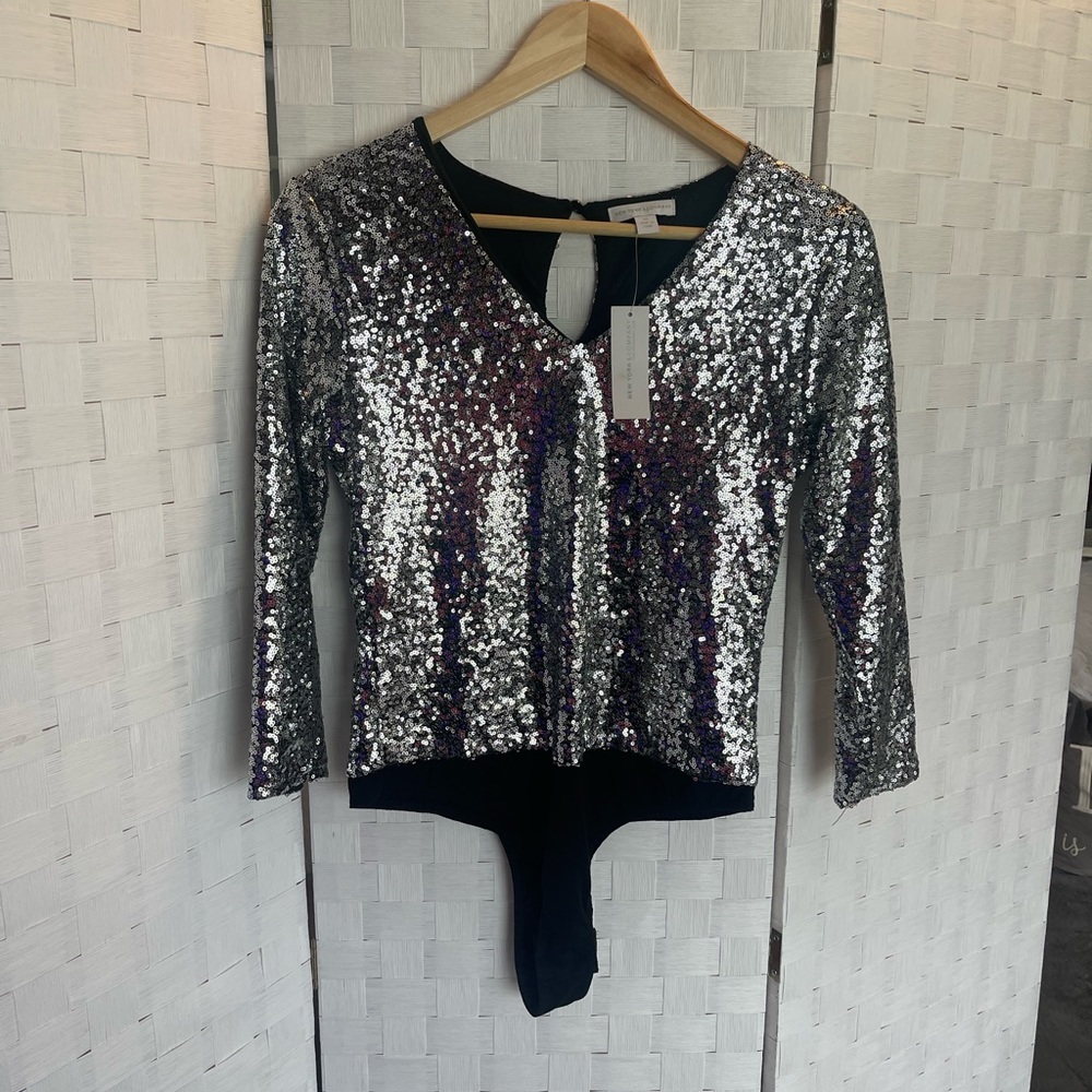 NY&CO Sequin Bodysuit